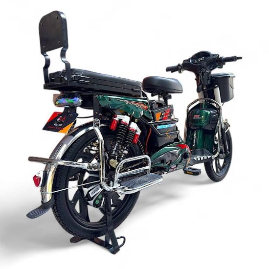 صورة دراجة كهربائية 60 فولت بمقعدين بكفرات مقاس 22